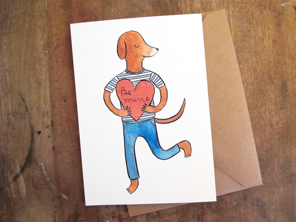Dancing Dog Valentine