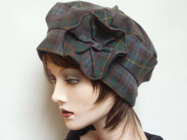 Green Tartan Hat