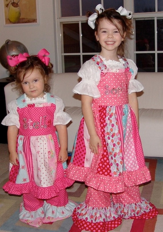 Birthday Summer Sister Custom Boutique Jumper/Sundress