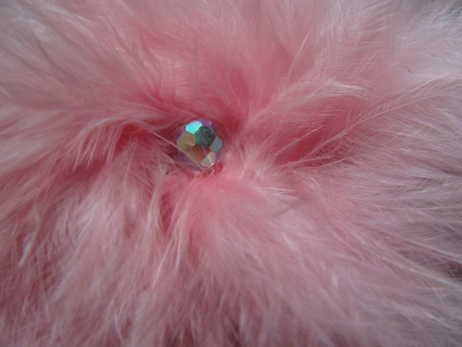 For Her Valentine Prom Pink Fairy Hair Pin