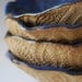 Reserved for MARE and FRANCO's wedding Ceramic Bowls Blue set of 4 -handmade tableware - Wedding Gifts Unique Organic with Laces