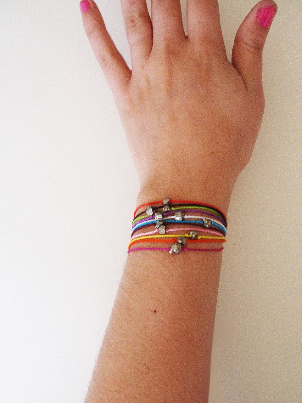 Friendship bracelet set of 4 LUCY