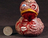 Made To Order Rot Zombie Duck Coin bank OOAK