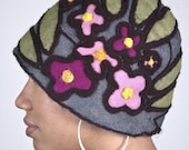 Custom Order Vintage Inspired 1920s Hat by Tracy McElfresh "Inspire Me Claude Monet "