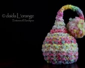 OOAK Newborn Ruffle Waves Pixie Elf Hat - Spring Bouquet - Spring Collection