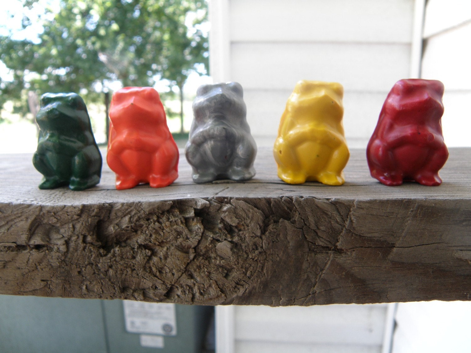 Recycled Crayons- Toads