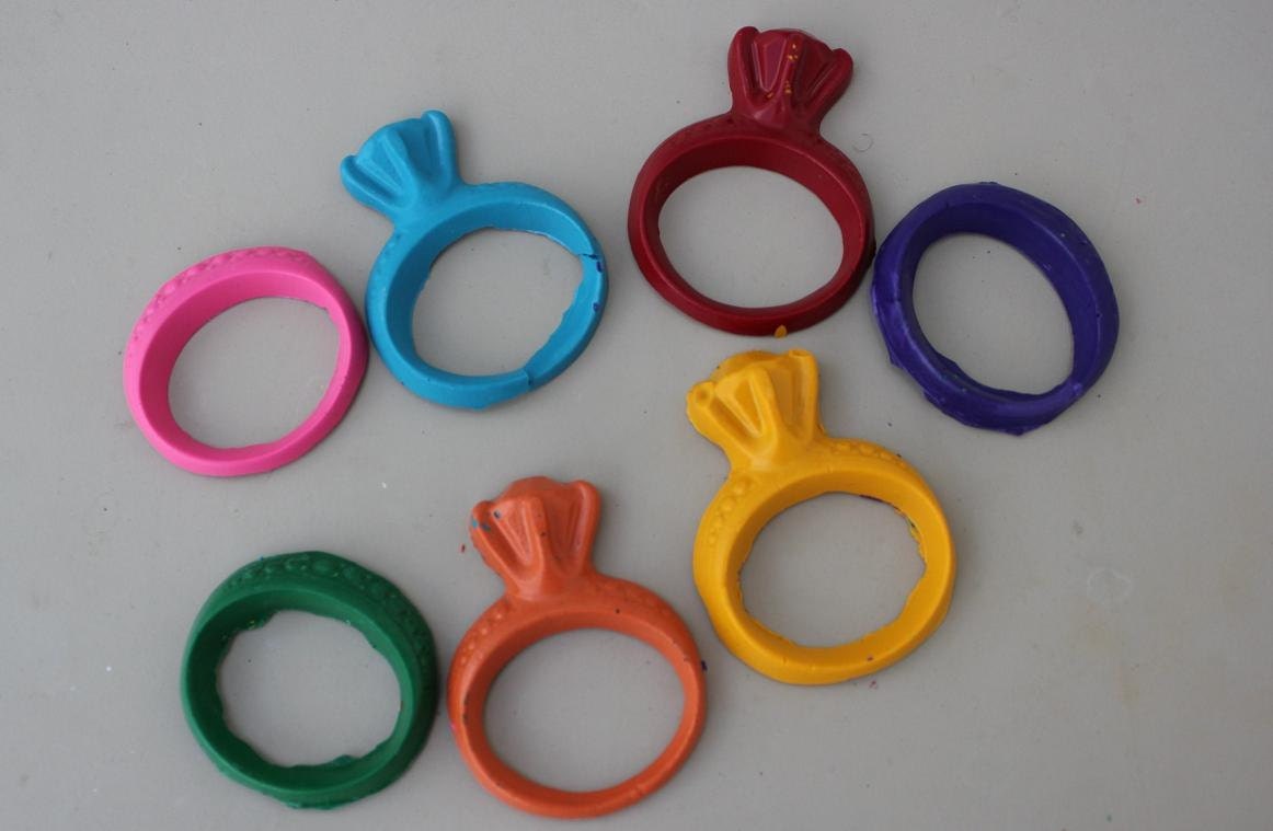 Recycled Crayons- Rings