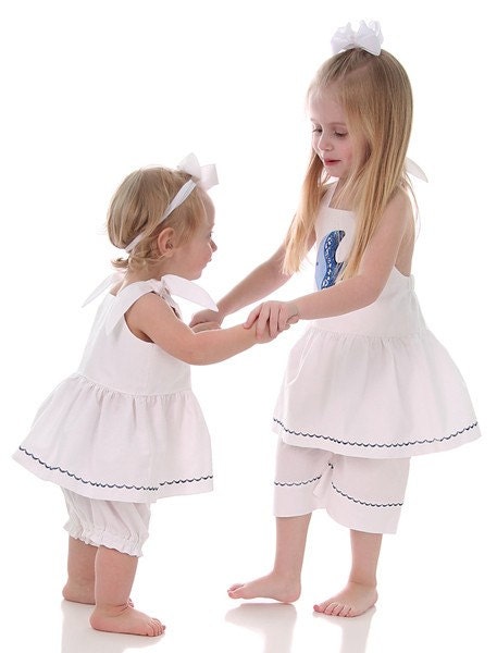 Girls Dress Pattern and Top Pattern, Boutique Pattern PDF E-Book