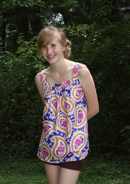 Womens blouse pattern - Sis Boom Dana Top, PDF E-Book