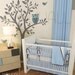 Owl on Tree wall decal Vinyl Sticker Nursery Wall Decal  - 090