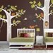 Children Wall decal wall sticker -Animal Friends tree decal wall decal - 081