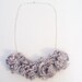 Misty Floral Bib Necklace