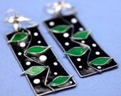 Moon Flower Earrings