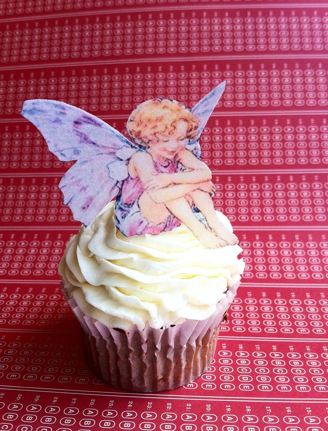 Edible Fairies - 1 dozen - Cake & Cupcake toppers - Food Accessories