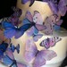 The Original EDIBLE BUTTERFLIES - Assorted Purple - set of 30 - Cake & Cupcake toppers - Food Accessories