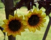 Mini Sunflower Earrings