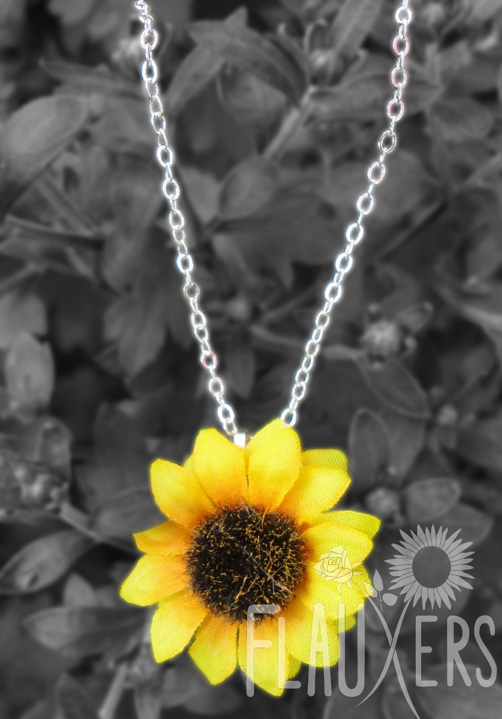Sunflower Necklace