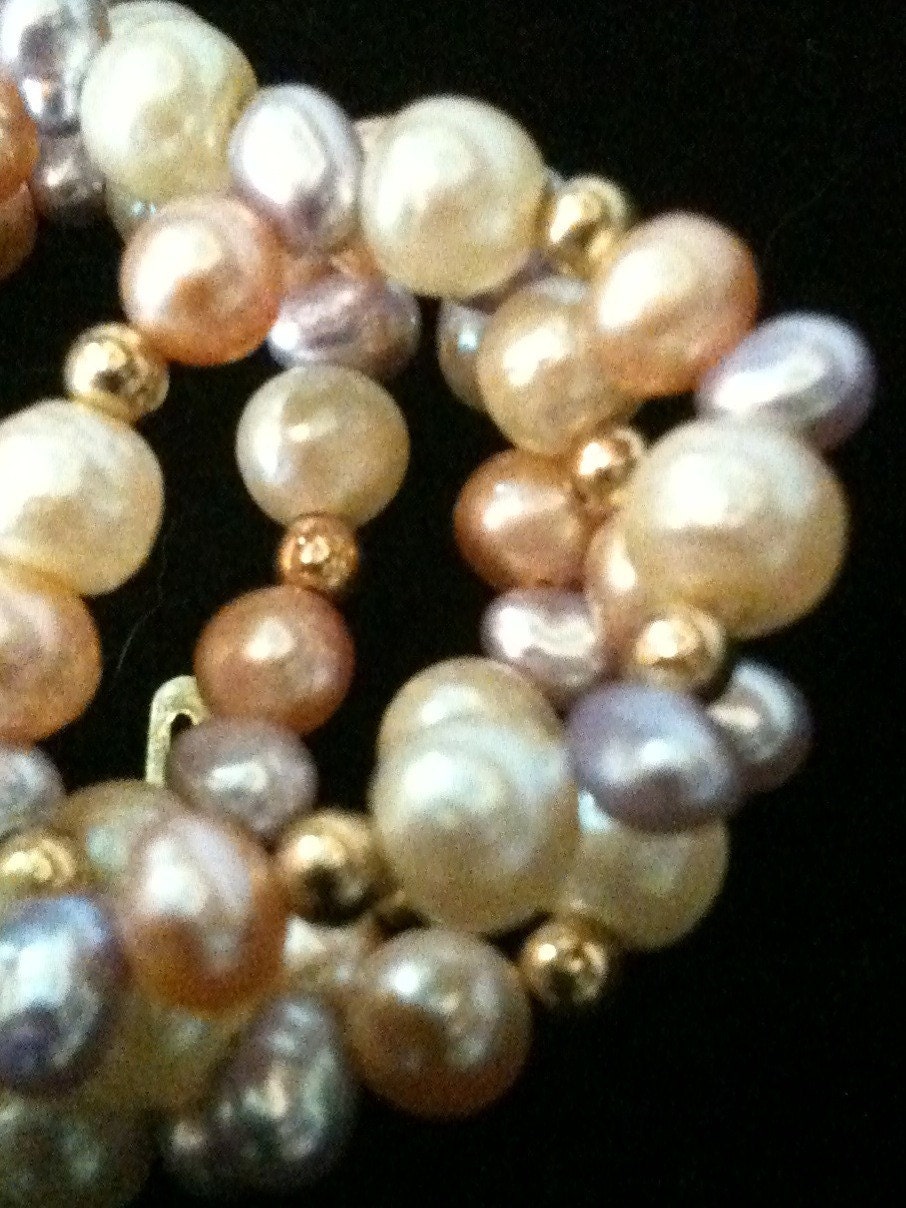 It's the 21st Century ... new traditional way to wear pearls