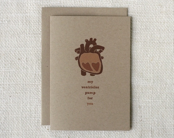 Love / Anniversary Card - Ventricles