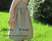 Garden Party Dress pdf pattern and tutorial 12M-6T easy sew