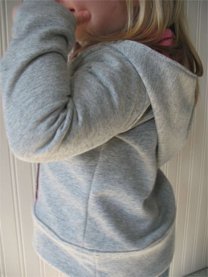 Urban Unisex Hoodie pattern and tutorial 6M - 5T PDF pattern DIY boy girl