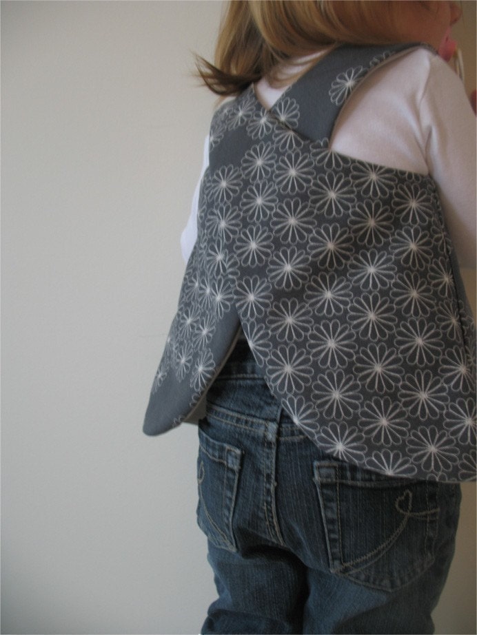 NEW SIZING Sweet Pocket Pinafore pattern and tutorial 3M- 3T easy sew pdf