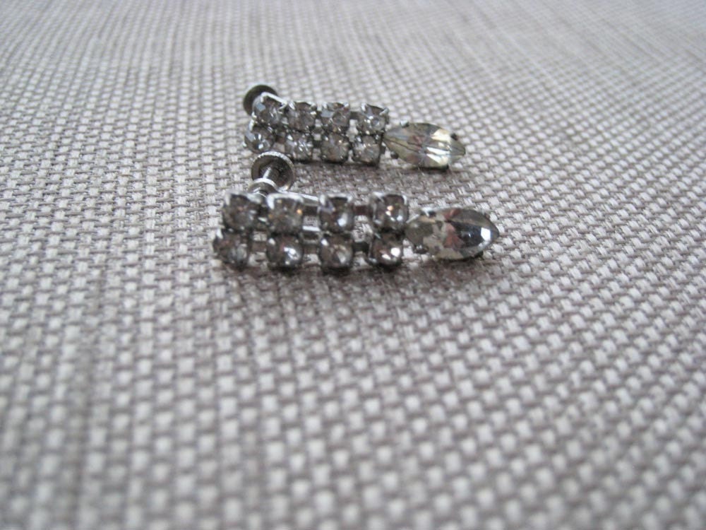 Czech Rhinestone Earrings