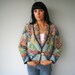 vintage SOUTHWESTERN TAPESTRY print jacket