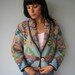 vintage SOUTHWESTERN TAPESTRY print jacket
