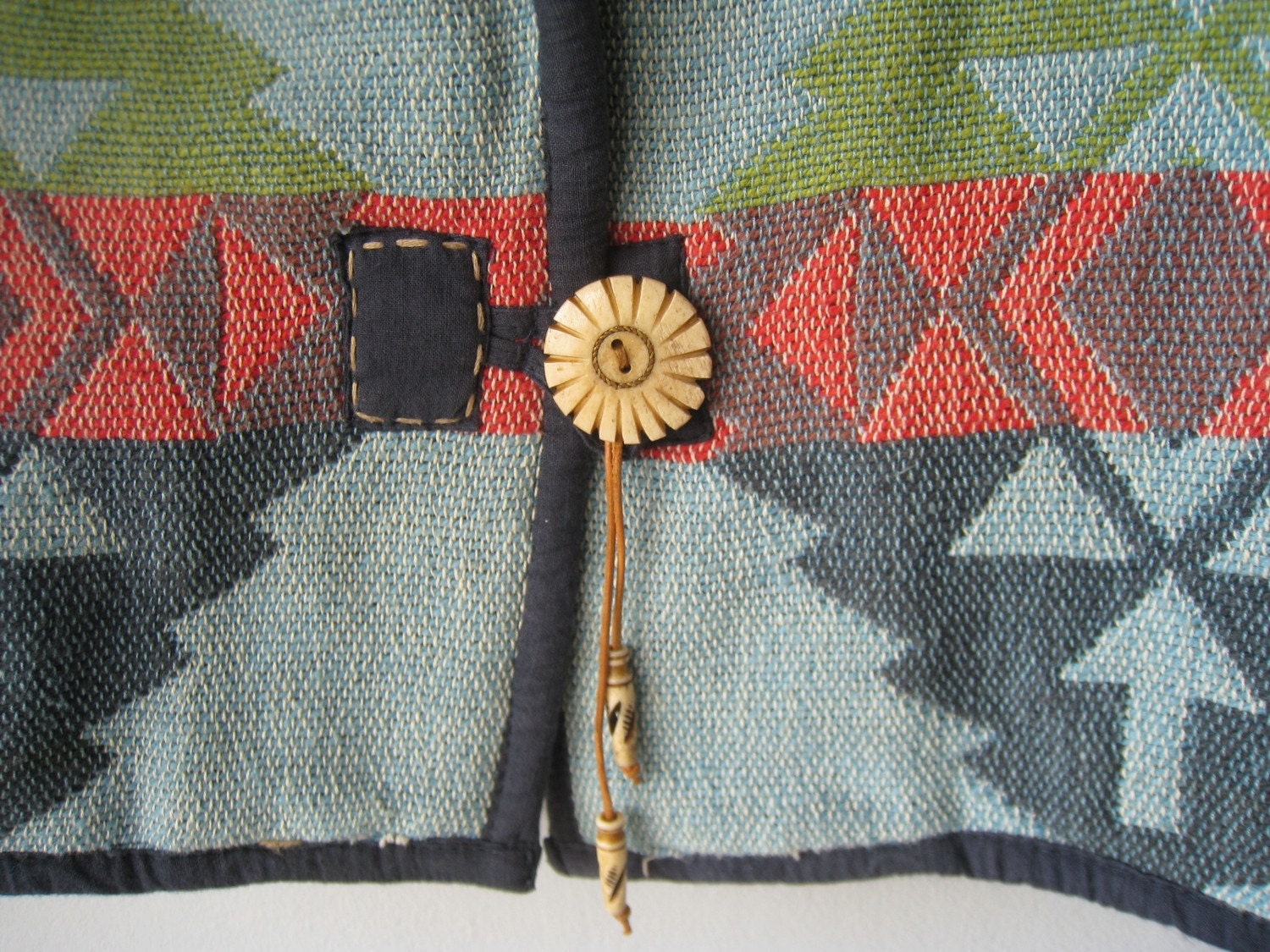vintage SOUTHWESTERN TAPESTRY print jacket