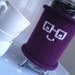 Cafetiere Cozy - French Press Cozy - Housewarming Gift - Purple, Nerd, Geekery, Geek Chic