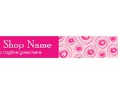 Bright Etsy Banner - Abstract 12
