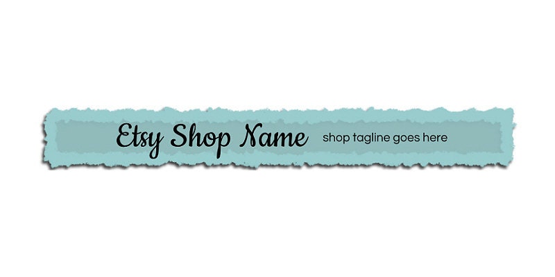 Etsy Shop Banner Design - Simple 5  - Website Header Banner