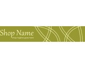 Etsy Shop Banner Design - Abstract 81 - Website Header Banner