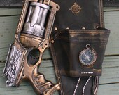 Steampunk gothic MAVERICK Gun HOLSTER  BELT PostApocalyptic