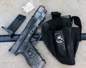 Steampunk Victorian Pirate AIRSOFT Spring GUN Holster Belt BB pellet toy Zombie