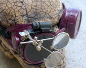 Steampunk  goggles glasses Time Travel Crazy Scientist's Oculo-Vision Tool welding cyber punk biker gothic rave