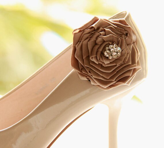 CUSTOM LISTING for Jessica F    Delia - Champagne satin rolled rose