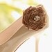 CUSTOM LISTING for Jessica F    Delia - Champagne satin rolled rose