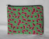 Watermelon Zipper Pouch
