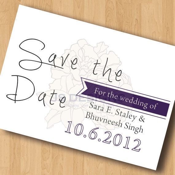 Save the Date Postcards - Digital Design Only Il_570xn