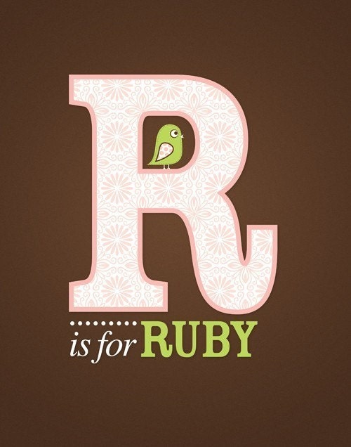 Ruby 8x10 Print