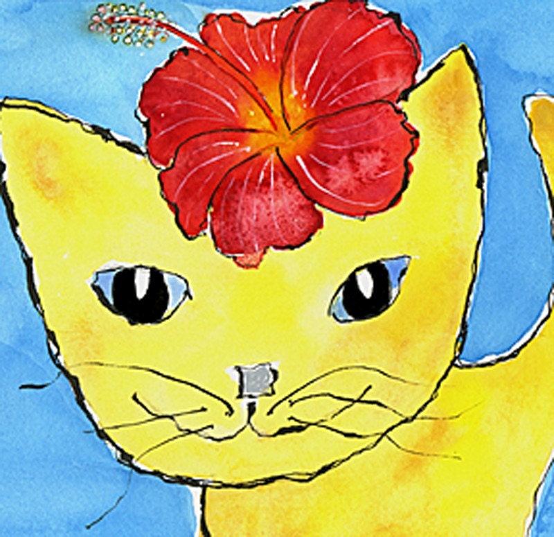 Hibiscus Cat