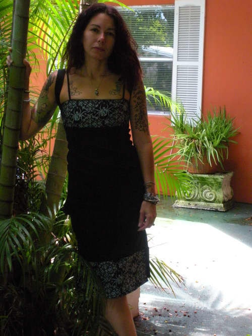 gothic spider black widow rockabilly punk psychobilly pinup glamour tattoo dress with matching backpack purse OOAK