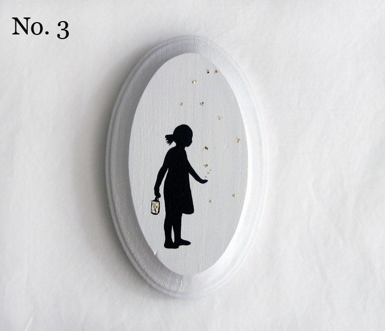 Original Painting on Wooden Plaque- Childhood Memories No. 3