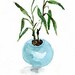 Lucky Bamboo in Aquamarine Pot Print of original watercolor still life painting, plant, zen, mothers day .calm ,limited editon, minimalist,
