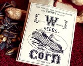 Printable PDF Corn/Sunflower Seed Label