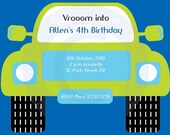 DIY Printable Monster Truck Birthday Party Invitation 5x7 card Il_170x135