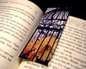Caged Yellow Flowers Photo Art Laminated Bookmark