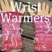 PDF handspun wrist warmers knitting pattern SELL items knit from this